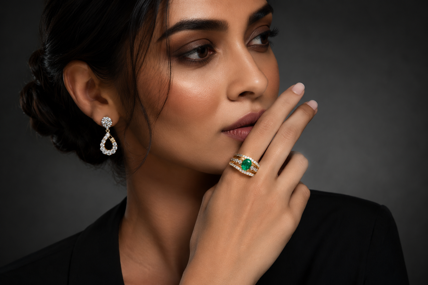 Emerald Majesty Ring