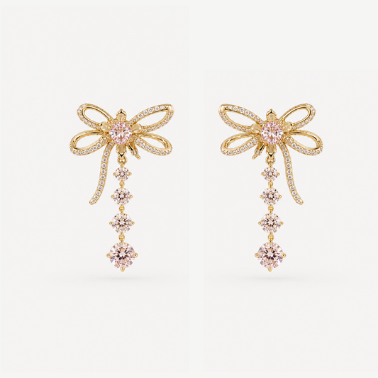 Midnight Pearl Charm Drops