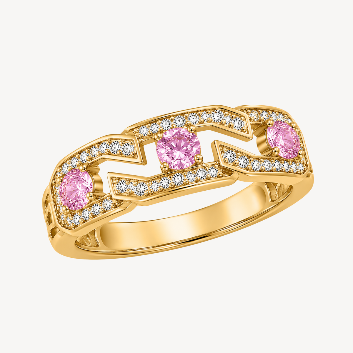 Aurora Twist Ring