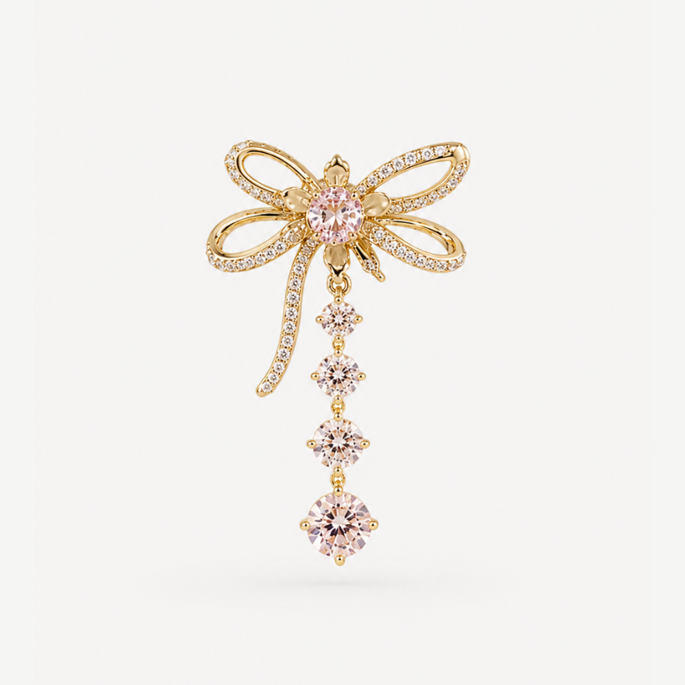 Midnight Pearl Charm Drops