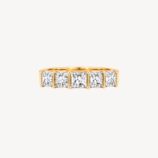 Golden Cascade Ring