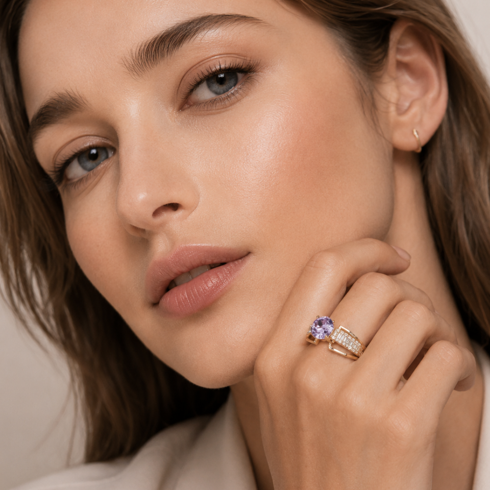 Rosé Duo Ring