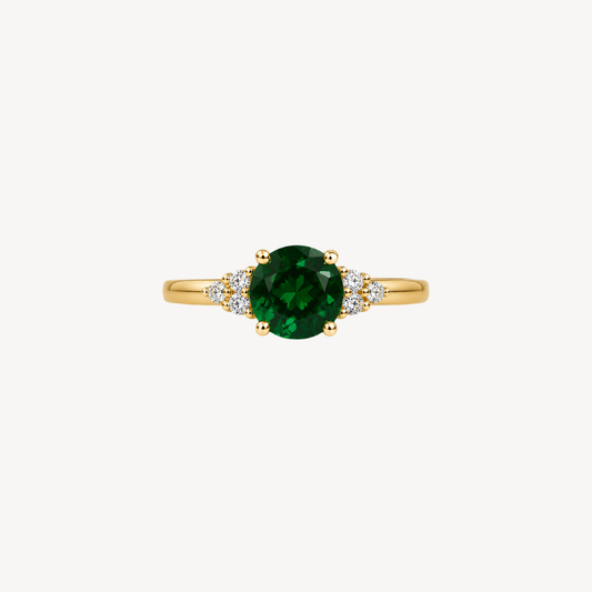 Emerald Grace Ring