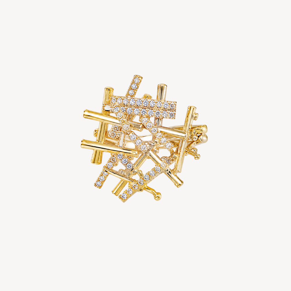 Starlight Burst Ring