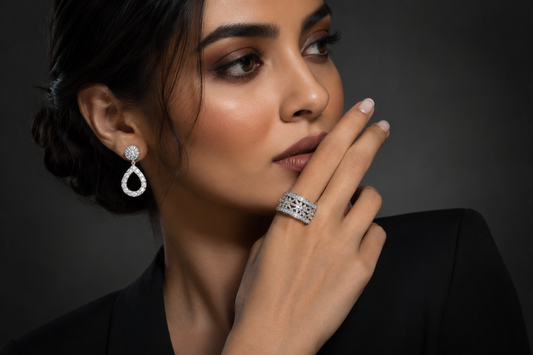 Frosted Luxe Ring