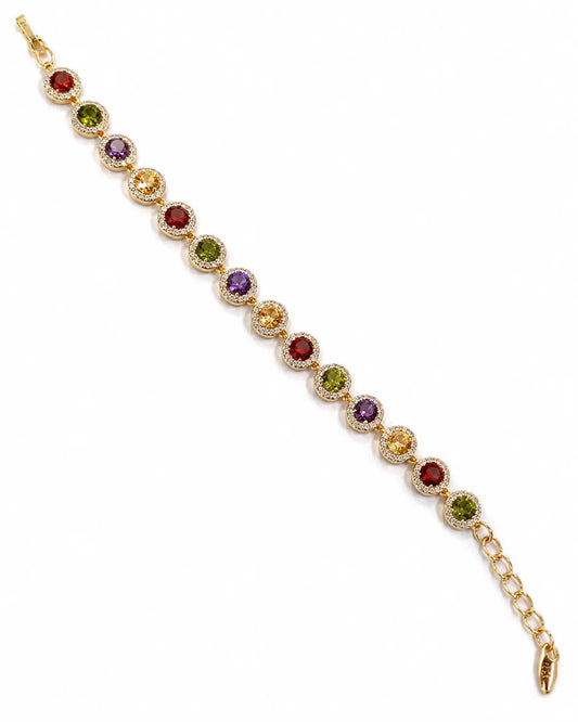 Prismelle Multicolor CZ Bracelet