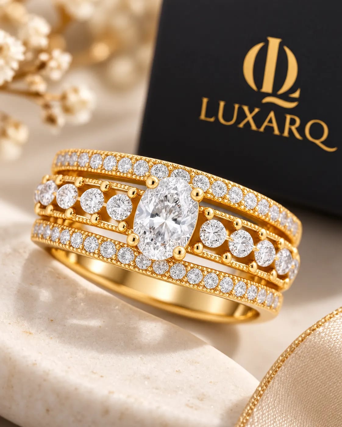 Bellara Oval CZ Statement Ring